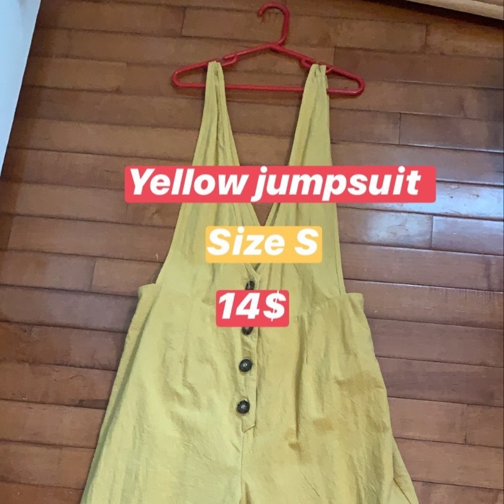 Yellow jumpsuit